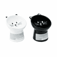 thumbnail image 4 of One Paw, Elevated Cat Bowl, Ceramic, White, 150 ml, 4 of 4