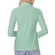 thumbnail image 2 of Camisas con botones para mujer Siliteelon de manga larga, color gris claro, 2 of 9