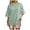 Green, variant on Conairie Summer T Shirts for Women Casual Stripe Loose Crew Neck Short Sleeve Shirt Fashion Elegant Breathable Blouses Pullover Outfits Blue L