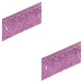thumbnail image 3 of Wosthever Recorte de flecos de borlas de poliéster para proyectos de costura, cinta de encaje DIY, borlas de seda, flecos, borlas, morado medio Púrpura Medio veintidós 2Conjunto, 3 of 6