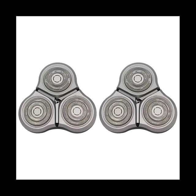 2 Piezas para S500C S500 S300 Cabezal de Afeitadora EléCtrica Reemplace los Accesorios del Cabezal de Corte del Cabezal de Afeitadora MJTXD01SKS