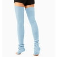 thumbnail image 2 of Mgmyaa Women's Knitted Leg Warmers - Over the Knee Extra Long Winter Thick Thigh High Footless Sock, 2 of 5