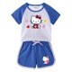 thumbnail image 3 of Hello Kitty-Conjunto de Top cómodo de algodón para bebé, pantalones calientes de moda para niña, ropa de dos piezas de manga corta con dibujos animados bonitos, 3 of 5