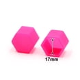 thumbnail image 3 of Unique Bargains 20 Pcs 17 x 19mm Pink  Car Wheel Tyre Hub Screw Bolt Nut Cap Covers, 3 of 3