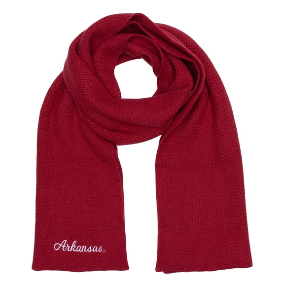 ZooZatz Cardinal Arkansas Razorbacks Fashion Knit Scarf