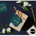 thumbnail image 6 of Inkdotpot Real Gold Foil Bracket Shape Paper Hang Tags Let Love Sparkle Wedding Favor Tags Pack Of 50, 6 of 7