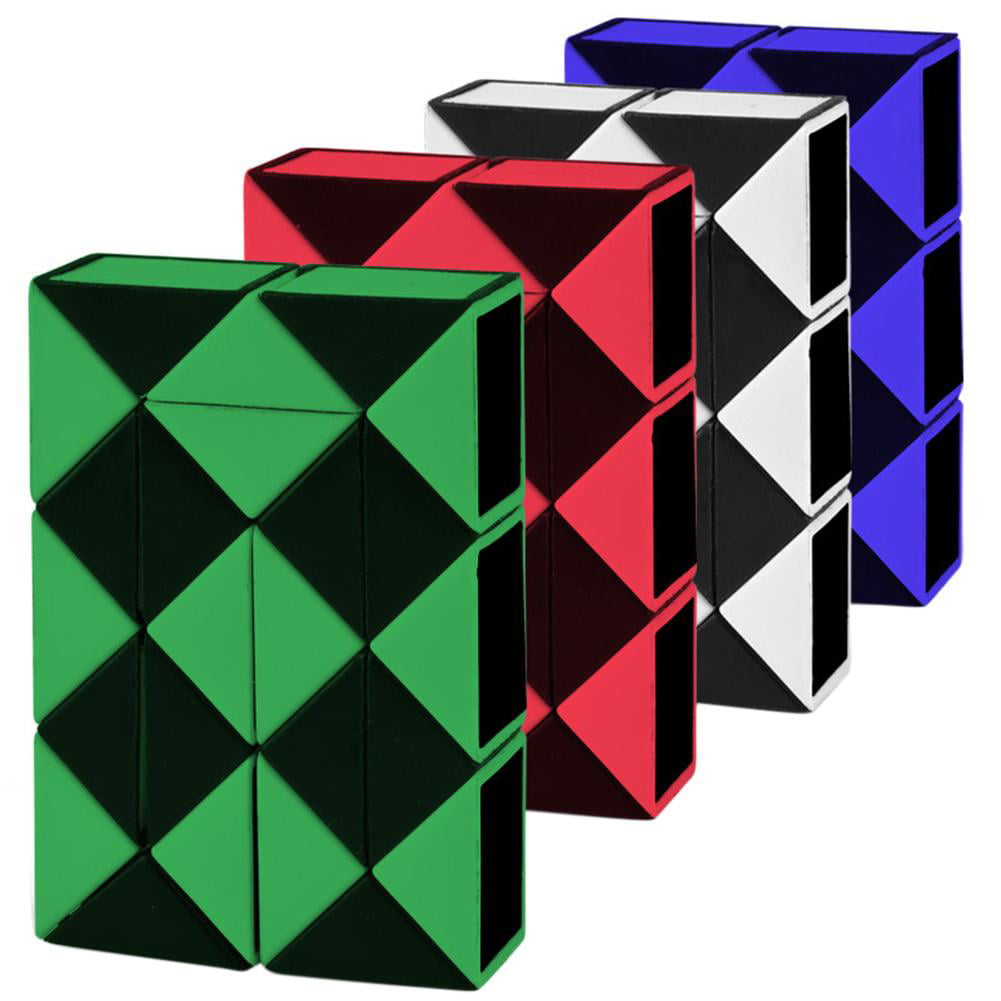 24 Blocks Children 3D Magic Cube Twist Logic Brain Teaser Game Toy Puzzle 