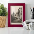 thumbnail image 6 of Vintage Views of Venice VIII - Framed Print w/glass - Cherry Red, 6 of 8