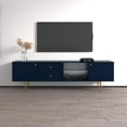 thumbnail image 5 of Rose 01 TV Stand for TVs up to 80", Mid-Century Modern Matte 71" Entertainment Center, TV Media Console with Storage Cabinets, 5 of 5