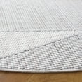 thumbnail image 4 of SAFAVIEH Martha Stewart Serenity Geometric Area Rug, Grey/Ivory, 6'7" x 6'7" Round, 4 of 5