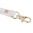 thumbnail image 3 of Real Leather Wristlet Strap Replacement Handbag Purse Clutch Accessories - White, as described, 3 of 6