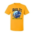 thumbnail image 2 of Reel It Like You Stole It Men's Graphic T-Shirt, Gold, 3XL, 2 of 3