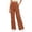 a-Coffee40380, variant on Womens High Waist Wide Leg Pants With Front Patch Pockets Smooth Casual Relaxed Fit Trousers For Summer Commutes Smart Casual Outings Leisure Pants