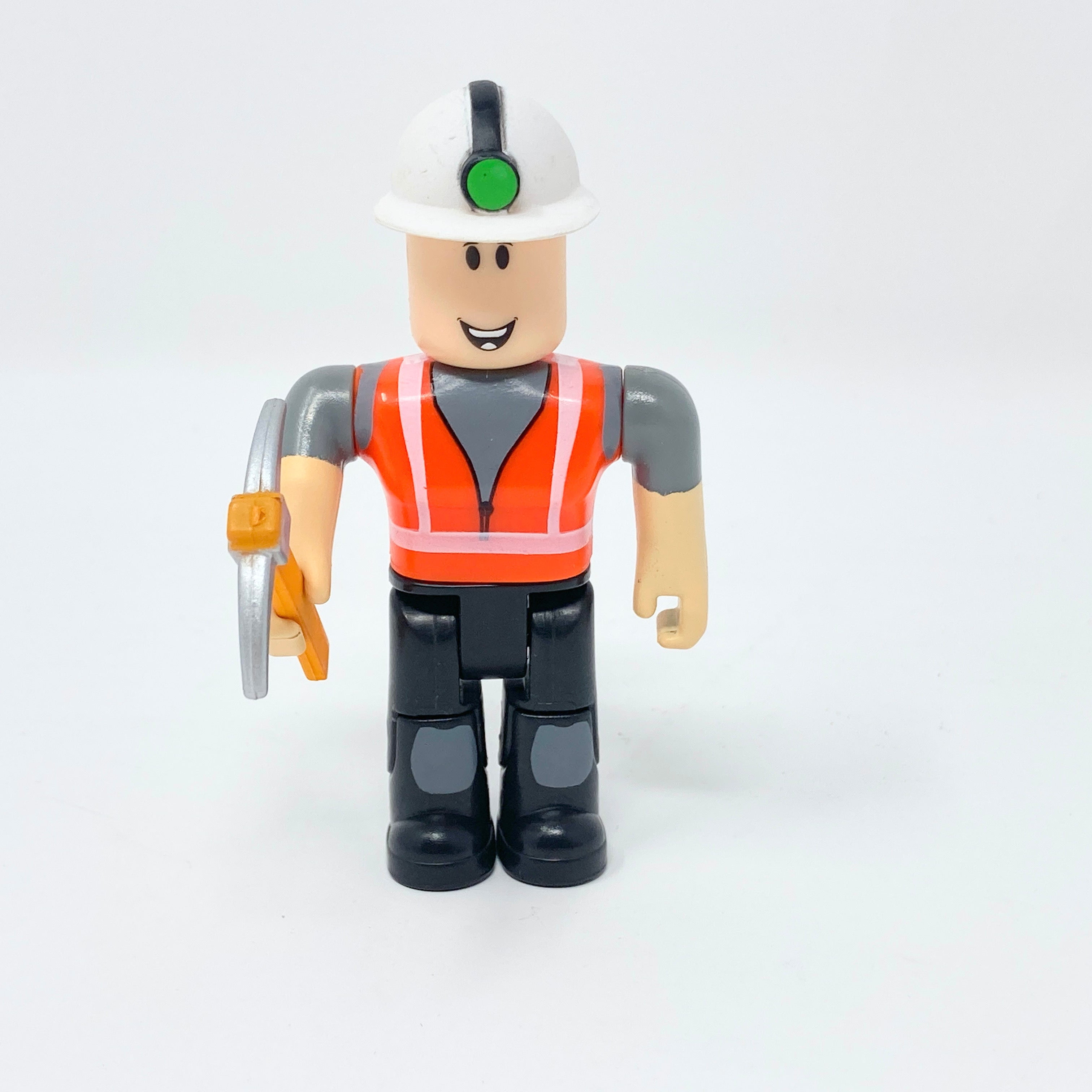 Roblox Series 6 Mining Simulator Miner Mike Unused Code Figure NEW