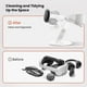 thumbnail image 3 of VR Glasses Stand Holder Compatible with Apple Vision Pro,PS VR2,Quest 3 2 Pro,HTC Vive,Pico 3/4, Durable Design for VR Headset Protection and Display, 3 of 4