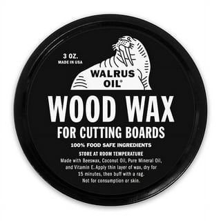 Zs Wood Nectar Wood Wax-Cutting Boards Butcher Blocks Counter Tops and more  (9oz) Made with Food-Grade Mineral Oil Beeswax Carnauba Wax - Sent-  Unscented