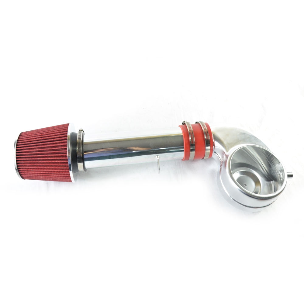 Intake Pipe with Air Filter for Chevrolet/GMC 1988-1995 V8/V6 4.3L/5.0L/5.7L, Red