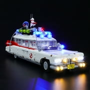 YEABRICKS LED Lighting Kit Compatible with LEGO Ghostbusters ECTO-1 10274 Building Set(Not Include the Building Set)