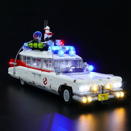 YEABRICKS LED Lighting Kit Compatible with LEGO Ghostbusters ECTO-1 10274 Building Set(Not Include the Building Set)