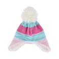 thumbnail image 3 of Grand Sierra Toddler (2-4) Lined Striped Winter Hat with Ear Flaps, 3 of 4