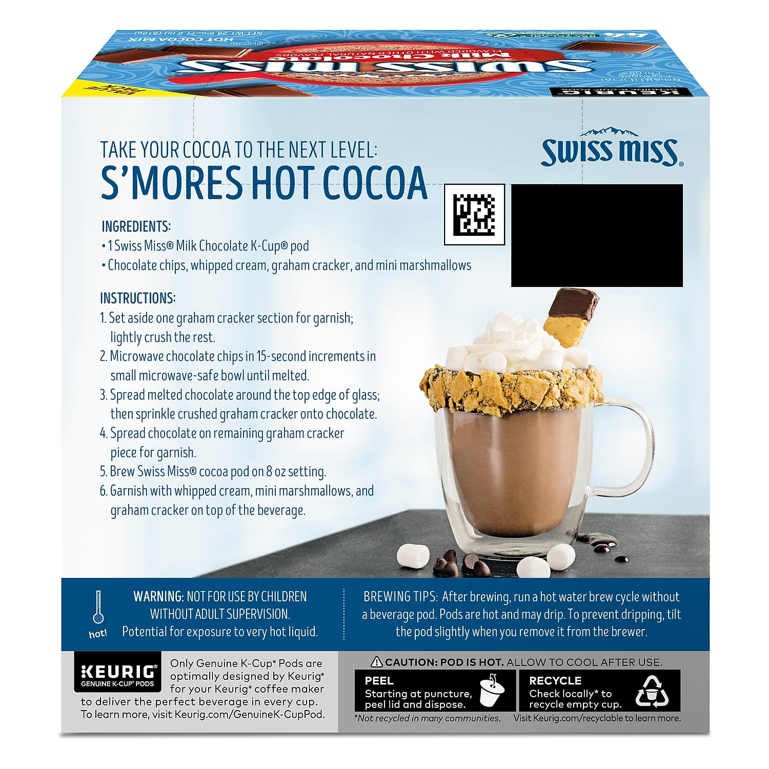 Keurig K-Cups Swiss Miss Milk Chocolate 16-pk. One Size