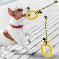 thumbnail image 3 of XBASW Dog Chewers Toys for Aggressive Chew Toys Rope Pull Ring Interactive Dog Toys Training Rubber Pet Chewy Toy, 3 of 7