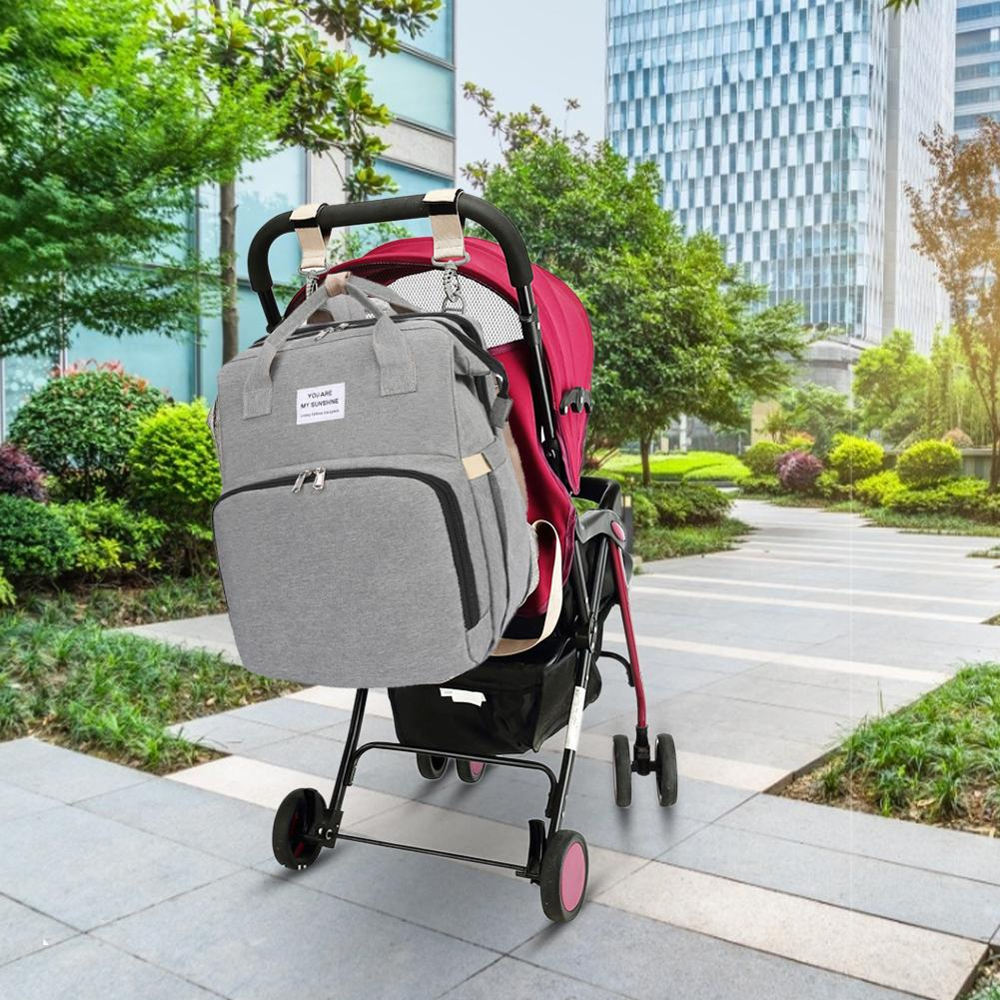 Lit de Bébé Pliable en pour Bébé et Tout-Petit, Sac à Dos à