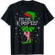 thumbnail image 1 of K-Pop Elf - Camiseta de pijama de Navidad para mujeres y niñas, 1 of 2