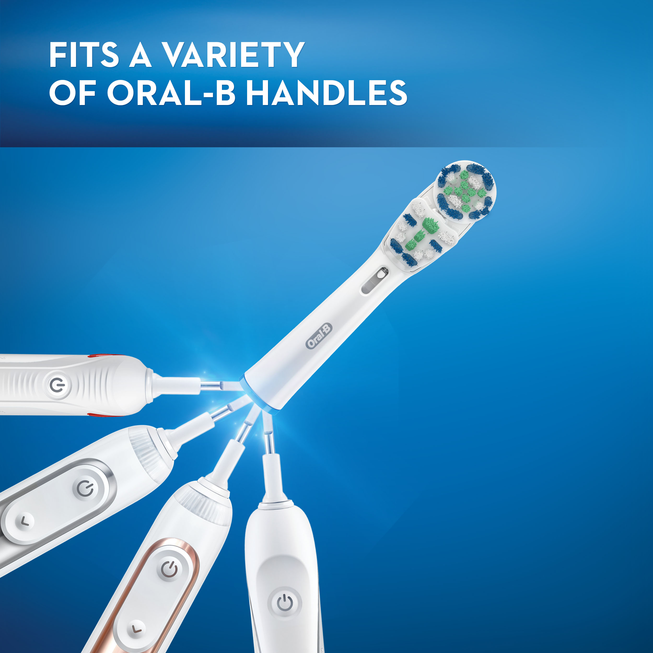 Oral-B Dual Clean Replacement Electric Toothbrush Head, 3 Count - image 2 of 7