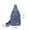 Blue, variant on 2 Pack Polyester Sling Bags, Small Crossbody Bagss for Women Men, Shoulder Bags Waterproof Tote Chest Bags, Large Capacity Backpack with Data Hole for Outdoor Travel Work Daily Use, Pink