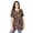 Black Vine Blossom, variant on Plus Size Criss Cross Tee