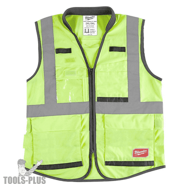 Milwaukee Tool Hi Vis Yel Prfrm Sfty Vest-XXL/XXXL
