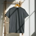 thumbnail image 2 of Basshole Basset Hound T Shirt (Dark Heather, XL), 2 of 2
