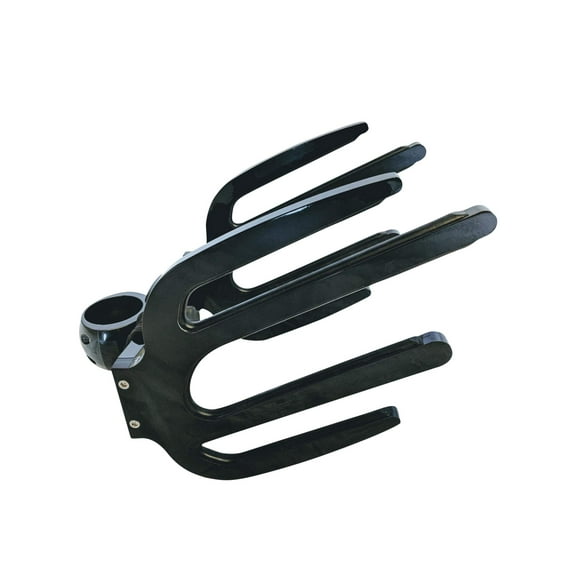 Black Wakeboard Tower Racks by Krypt, Quick Release Racks Removable from Tower in Minutes, Wakesurf, Kneeboard, Surfboard, Ski, Clamp 1 3/4, 1 7/8, 2, 2 1/4, 2 1/2 (Triple Wakesurf/Wakeboard Combo)