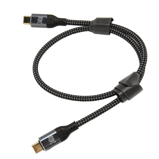 Mecanografíe el cable de carga de C USB C al nilón PD240W de la aleación de aluminio del cable del USB C para la tableta del teléfono de la PC ANGGREK Otros