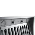 thumbnail image 4 of Ancona Pro Hotte de Cuisine 34 Pieds' 600 CFM avec Insert Canalisé en Acier Inoxydable, 4 of 7