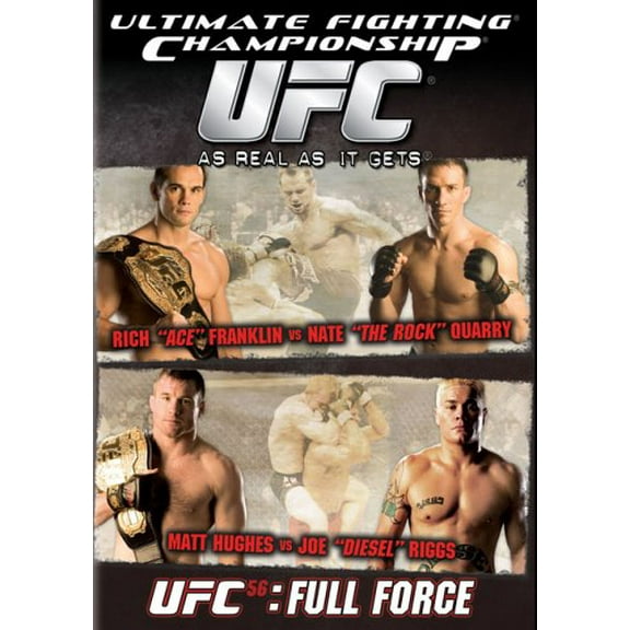 UFC 56 - Full Force (DVD, 2006) NEW