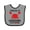 Heather and Black, variant on Inktastic Someone in Louisiana Loves Me Boys or Girls Baby Bib