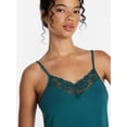 thumbnail image 5 of Joyspun Women’s Dreamy Soft Collection Lace Trim Knit Cami and Shorts Set, Sizes XS-3X, 5 of 6