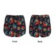 thumbnail image 3 of Balery Paisley1 Pantalones cortos deportivos para mujer con forro y dos bolsillos, elásticos, para entrenamiento, gimnasio, yoga-Large, 3 of 7