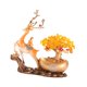 thumbnail image 5 of Estatua de resina de alce, adorno de escritorio, del dinero, adornos de escritorio, figura decorativa de ciervo para inauguración de la casa, , Naranja, 5 of 8
