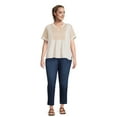 thumbnail image 6 of (3 pack) JMS Just My Size by Hanes Women's Plus Size 2 Pocket Pull On Pants, Single and 2 Pack, 6 of 7