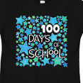 thumbnail image 4 of Inktastic 100 Days of School Stars in Blue Boys or Girls Toddler T-Shirt, 4 of 5