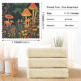 thumbnail image 6 of Yayeee 6 Pack Kitchen Dishcloths for Washing Dishes Soft Absorbent Microfiber Towels, Forest Mushroom, 6 of 9