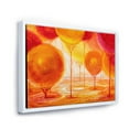 thumbnail image 3 of Designart 'Ornamental Colourful Trees II' Modern Framed Canvas Wall Art Print, 3 of 5