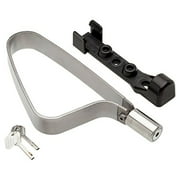 TiGr Mini Lightweight Titanium Bicycle Lock & Mounting Clip, Strong and Light Easy to Carry Bike Security