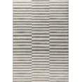 thumbnail image 3 of JONATHAN Y MOROCCAN HYPE 5 x 8 Area Rug, Lyla Offset Stripe - Gray/Cream, MOH204A-5, 3 of 10