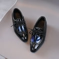 thumbnail image 5 of Povozer Boys' Lace-Up Dress Comfort Oxford Dress Shoes(Blue,3 Big Kids), 5 of 5