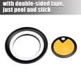 thumbnail image 6 of Unique Bargains Engine Start Stop Button Cover Kit Push Start Button Trim Sticker for Ford Explorer 2020-2022 for Ford Explorer Hybrid 2020-2021 Aluminum Alloy Black, 6 of 7