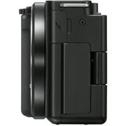 Sony Alpha ZV-E10 24.2 Megapixel Mirrorless Camera Body Only, Black